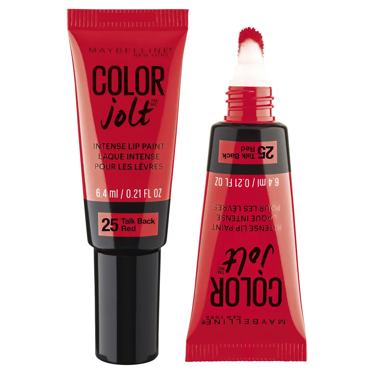 Maybelline Lip Studio Color Jolt Intense Lip Paint, Talk Back Red | Vibrant, Long-Lasting Liquid Lipstick with 8x Pigment - main product image