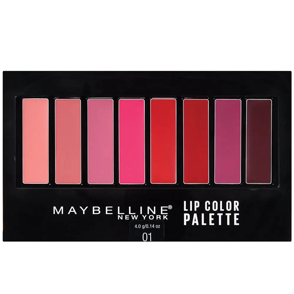 Maybelline Lip Studio Lip Color Palette 0.14 oz (0.1 Fl Oz) | Matte Finish, 8 Shades - main product image