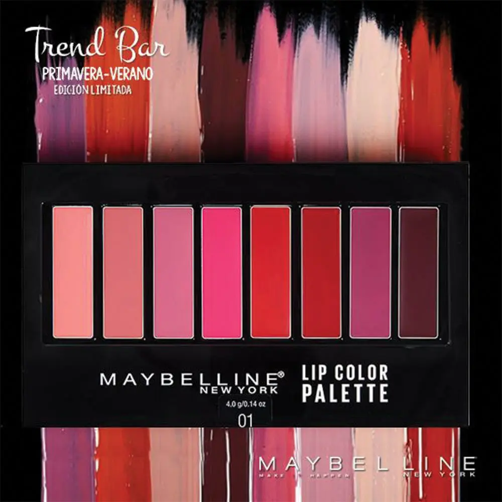 Maybelline Lip Studio Lip Color Palette 0.14 oz (0.1 Fl Oz) | Matte Finish, 8 Shades - view 5