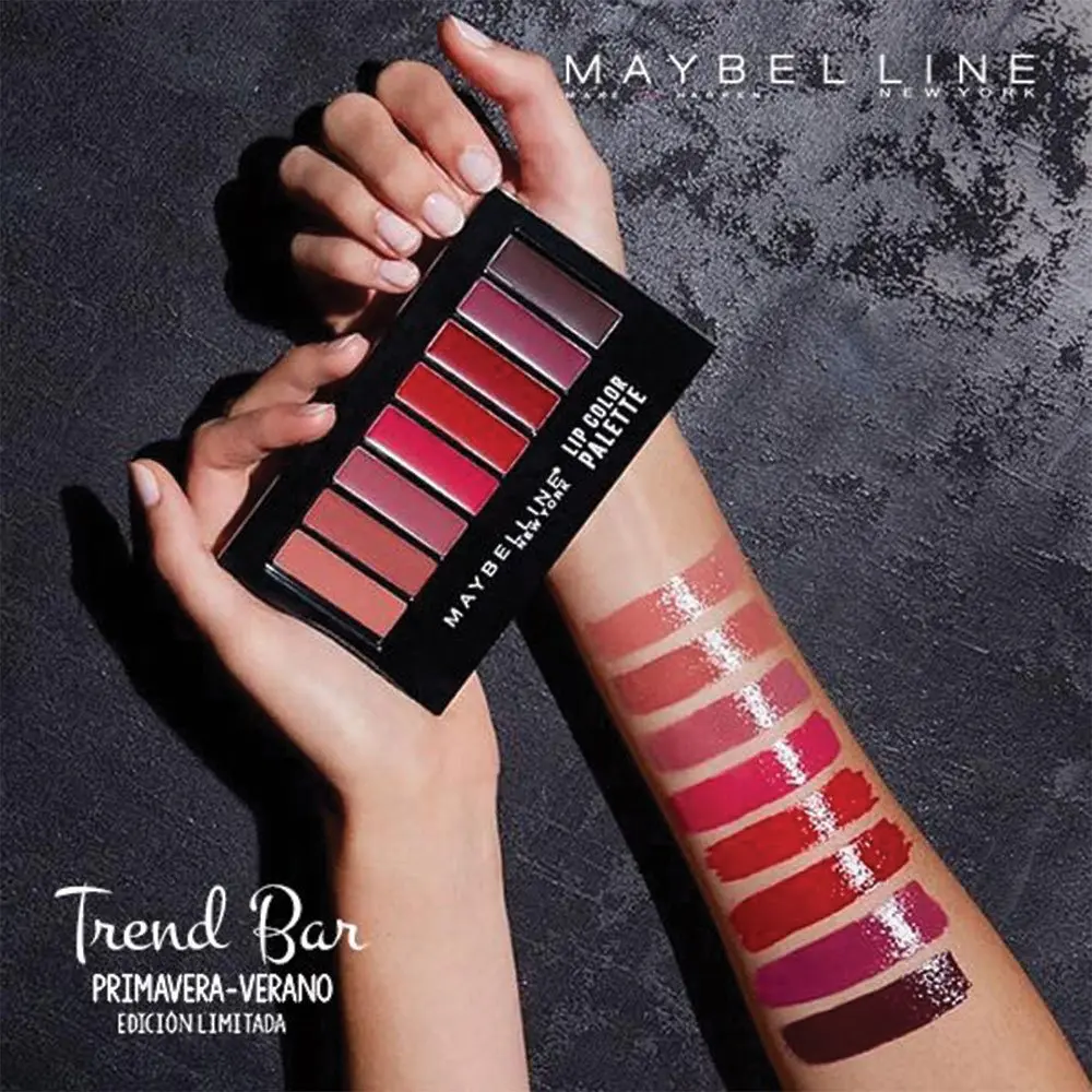 Maybelline Lip Studio Lip Color Palette 0.14 oz (0.1 Fl Oz) | Matte Finish, 8 Shades - view 3