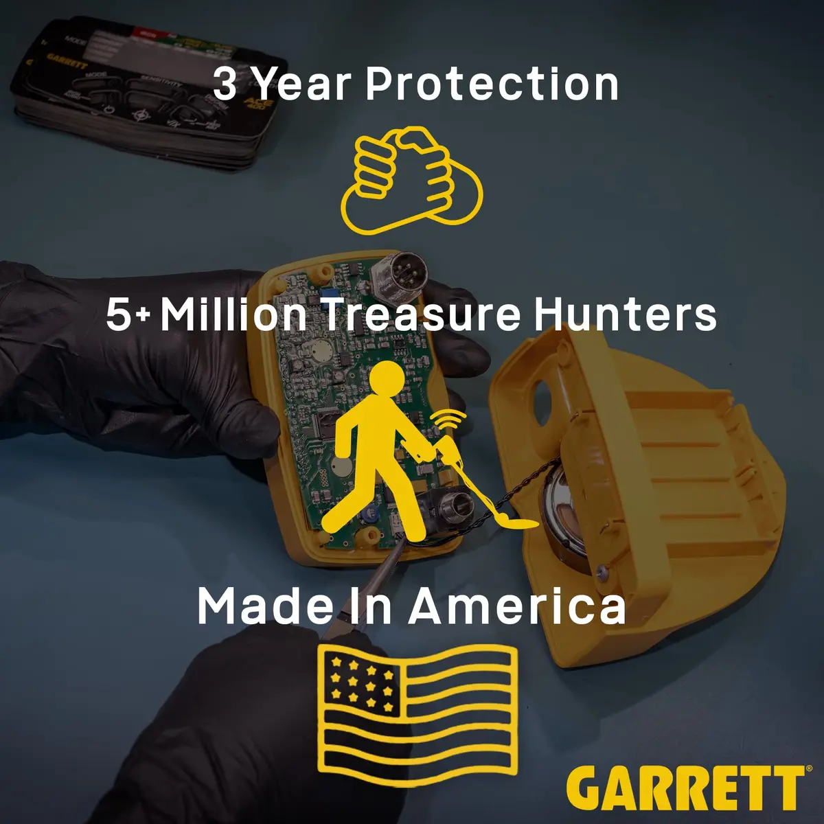 Garrett ACE 200 Metal Detector for Adults & Kids | Waterproof Coil, USA Made - view 6
