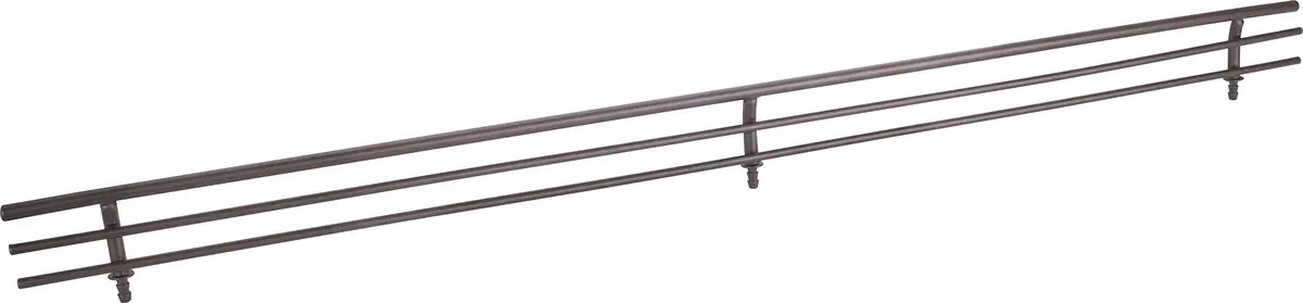 Hardware Resources Wire Shoe Shelf Fence Dark Bronze 17" (43.2cm) | Prevents Shoes Slipping Off Shelves - main product image