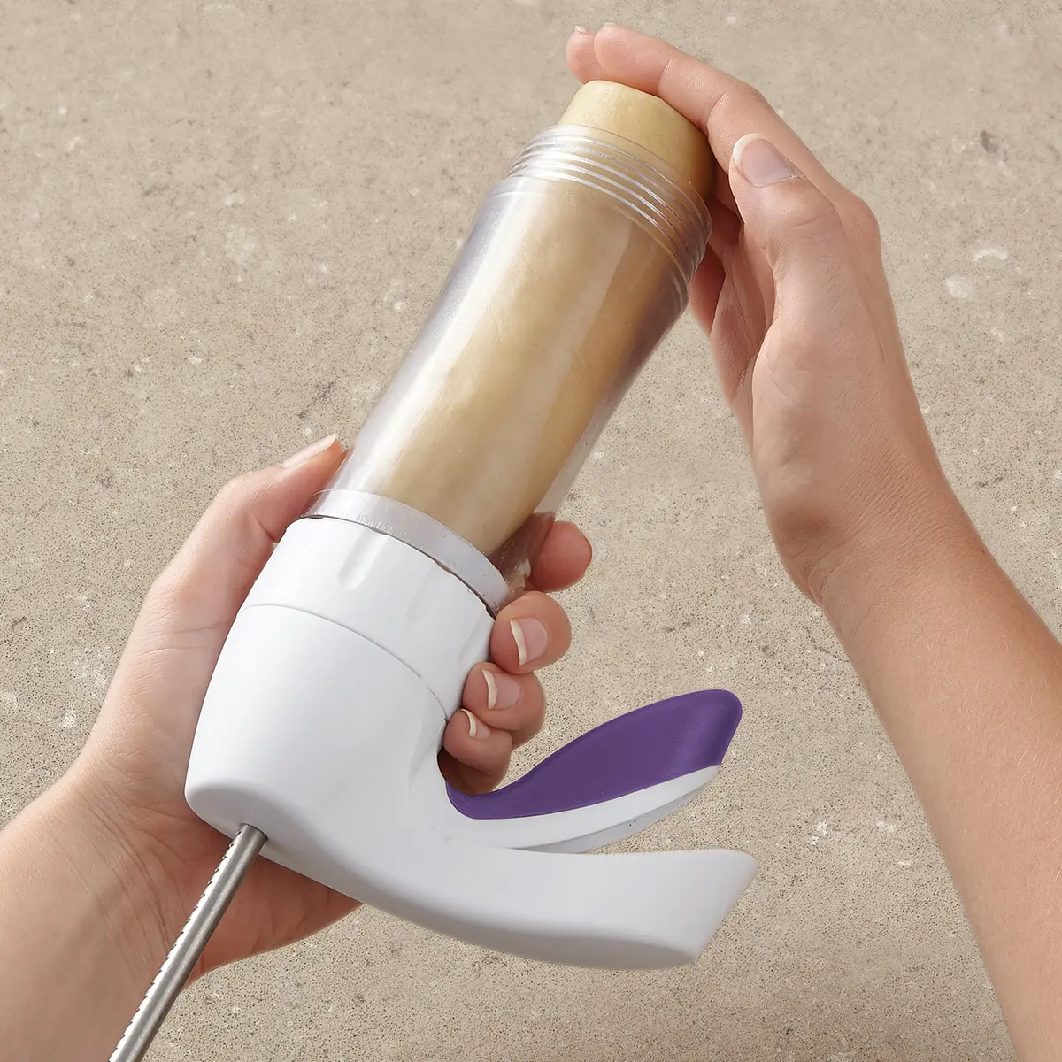 Wilton Simple Success Cookie Press with 13 Discs | Ergonomic Handle, Clear Barrel, Versatile Shapes - view 9