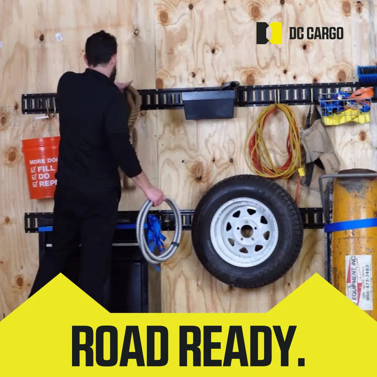 DC Cargo Mall E Track Ratchet Straps Cargo Tie-Downs 2x16 Heavy Duty Grey | Secure in Trailers & Trucks - view 6