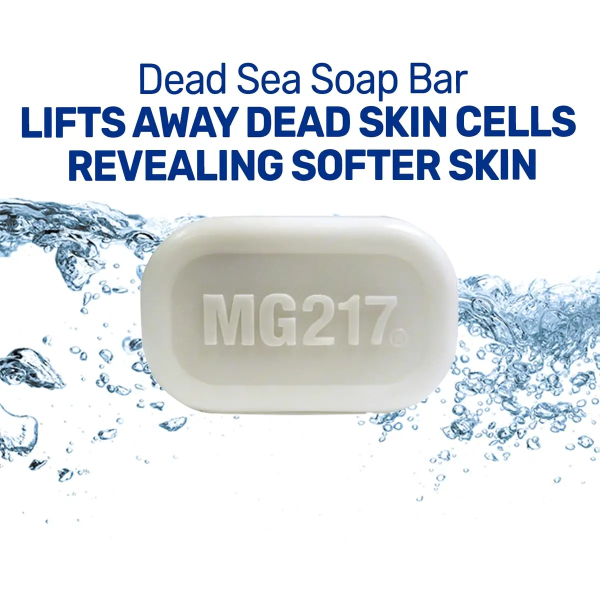 MG217 Psoriasis Dead Sea Exfoliating Bar Soap 3.2oz | Dead Sea Salt, Mud & Aloe for Psoriasis - view 2