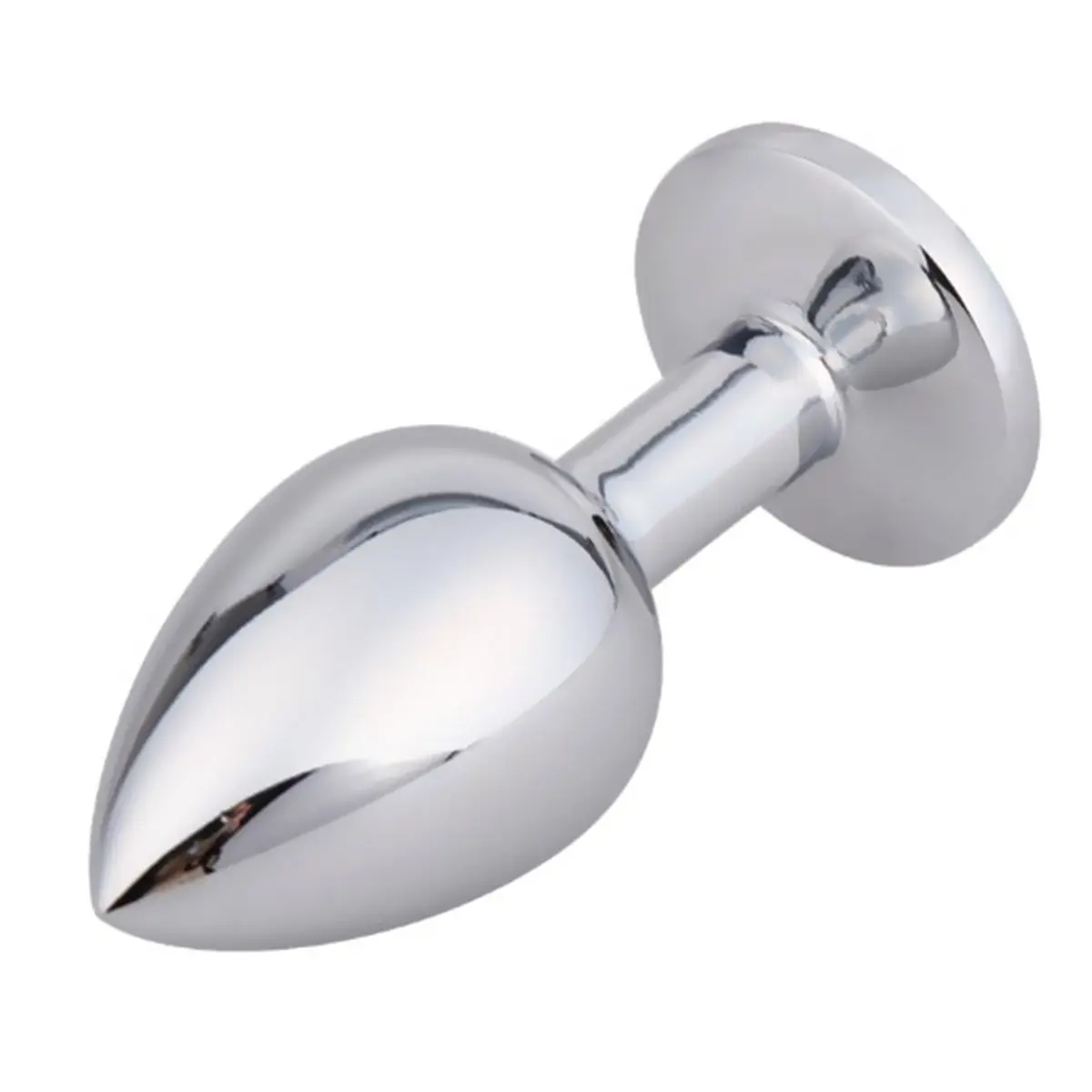 Akstore Metal Fetish Anal Butt Plug Green | 3-Piece Luxury Jewelry Design Set for Beginners & Enthusiasts - view 5