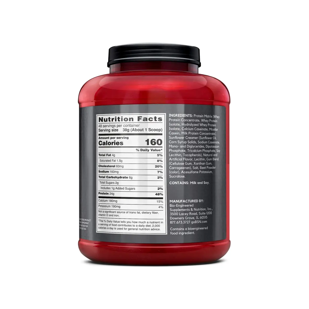 BSN SYNTHA-6 Edge Protein Powder, Strawberry Milkshake, 4.01 Pound | Low Sugar, Supports Recovery - view 8