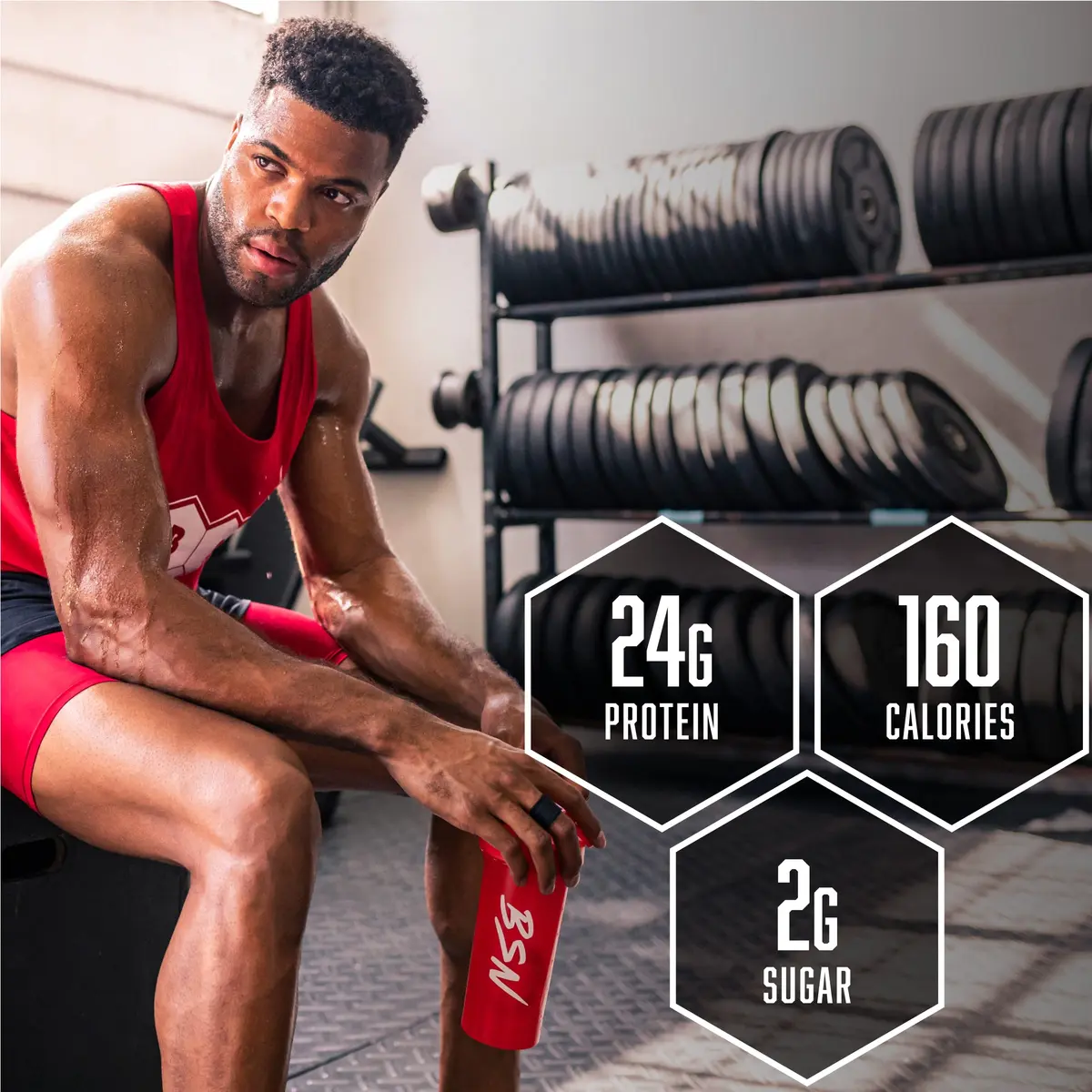 BSN Syntha-6 Edge Protein Powder Strawberry Milkshake 1.06 kg (2.34 lb) | Low Sugar, 24g Protein Matrix - view 4
