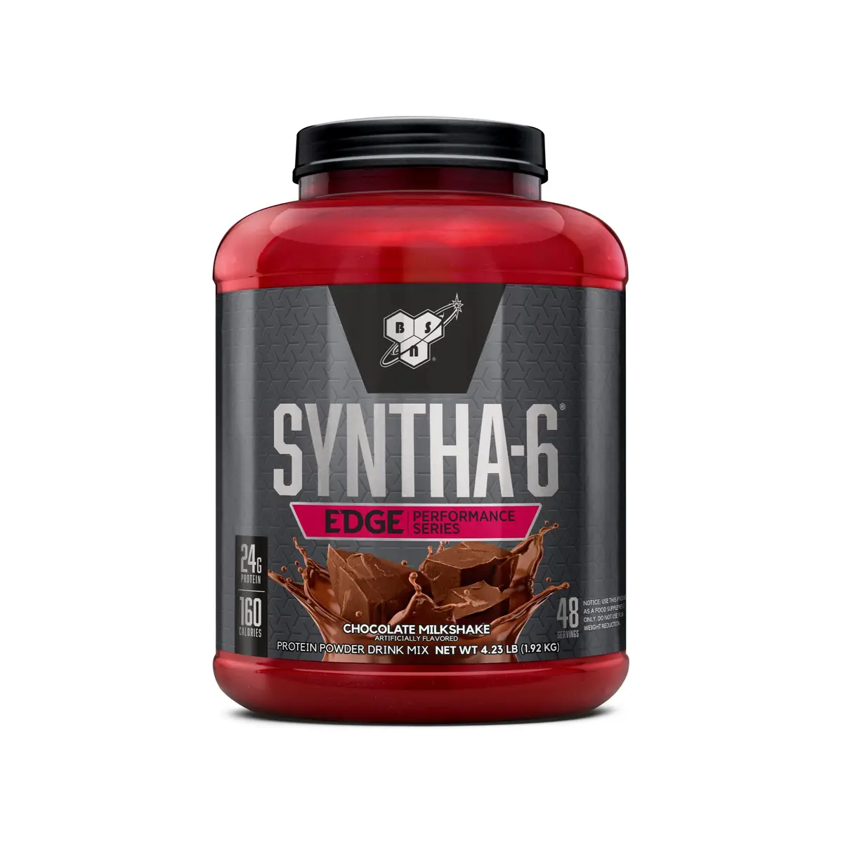 BSN Syntha-6 Edge Protein Powder Chocolate Milkshake 1.9 kg (4.23 lb) | 24g Protein Matrix for Muscle Recovery - main product image