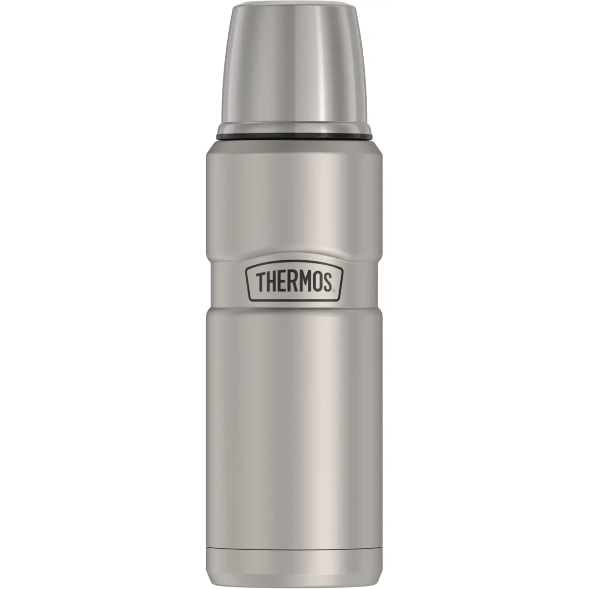 THERMOS Stainless King Compact Bottle 591ml (16 Ounce) | Keeps Drinks Hot 18 Hrs, Cold 24 Hrs - main product image