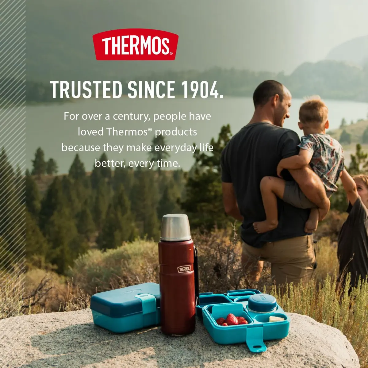 THERMOS Stainless King 40oz Beverage Bottle | 1.18 L (40 fl oz) Vacuum Insulated Steel Flask - view 7