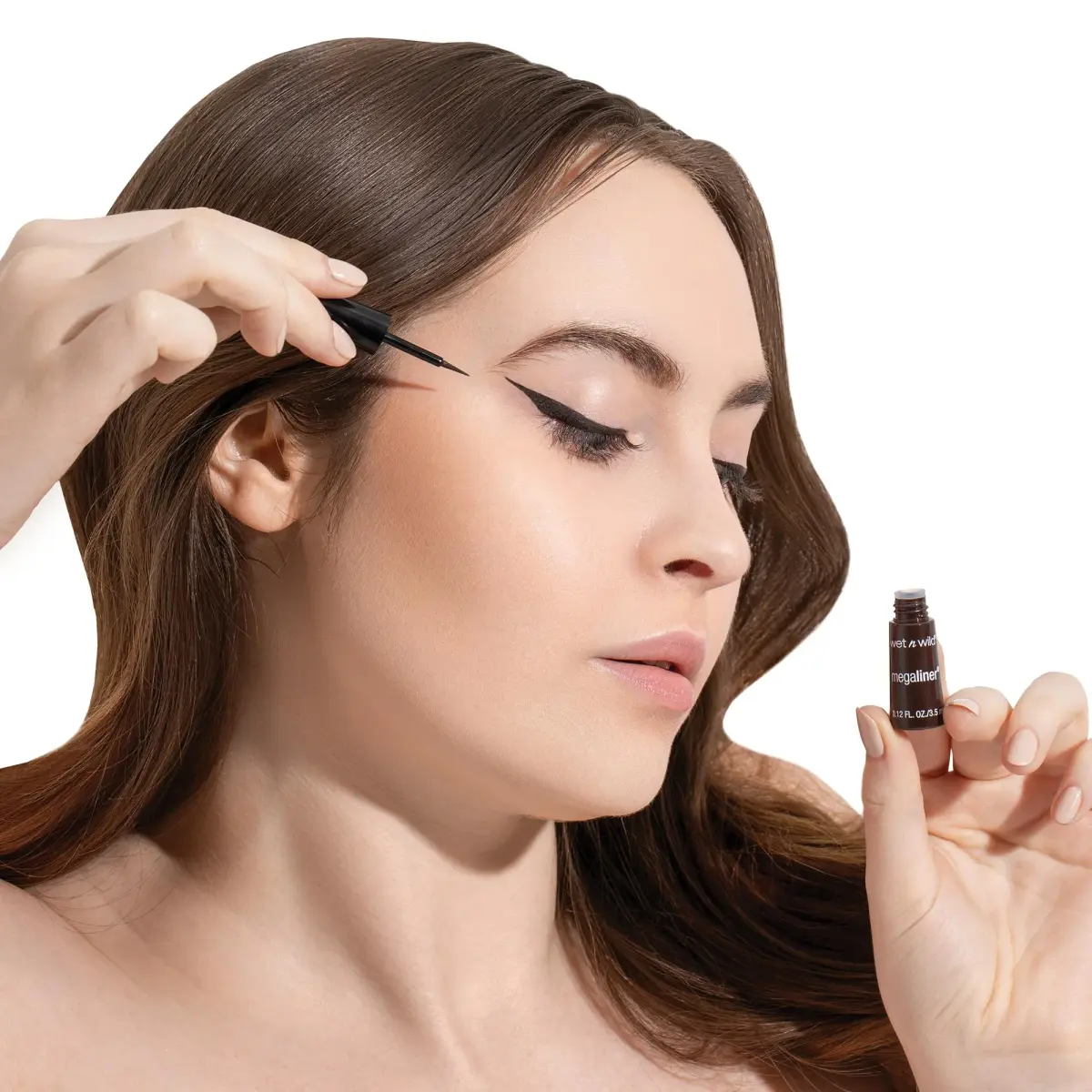 wet n wild MegaLiner Liquid Eyeliner - Electric Purple | High-Def Pigment & Fluid Formula - view 2