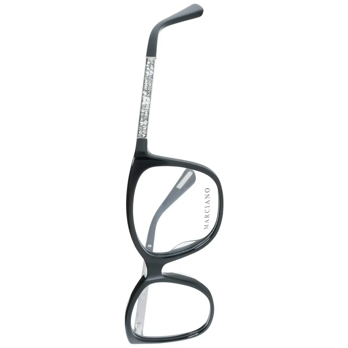 GUESS by Marciano GM0281 Eyeglass Frames - Shiny Black, 54 mm Lens Diameter | Timeless Style & Premium Craftsmanship - view 3