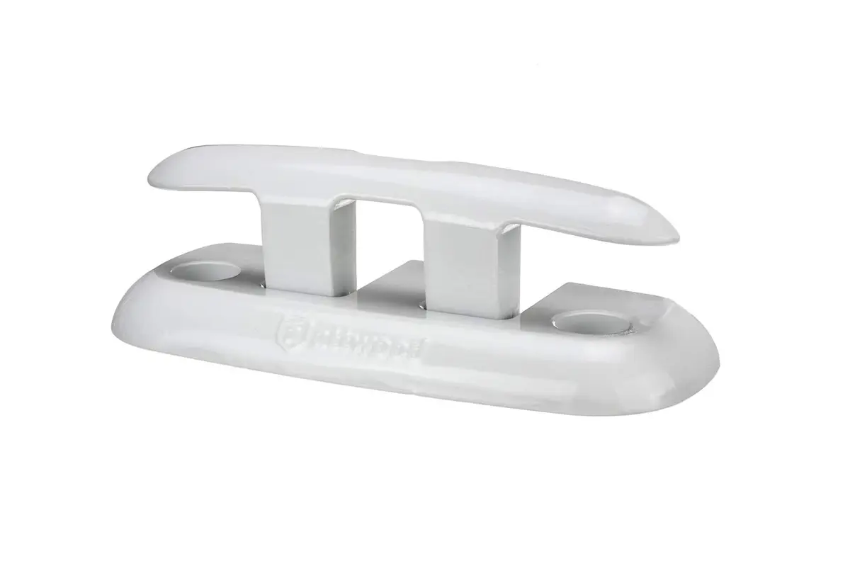 attwood 8-inch Fold-Down Dock Cleat White Marine-Grade Aluminum | Secure & Corrosion-Resistant (70-120 chars) - view 5