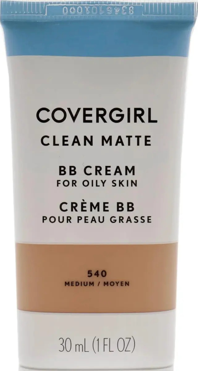 COVERGIRL Clean Matte BB Cream Medium (30ml / 1 fl oz) | Oil-Free, Cruelty-Free Face Makeup - main product image