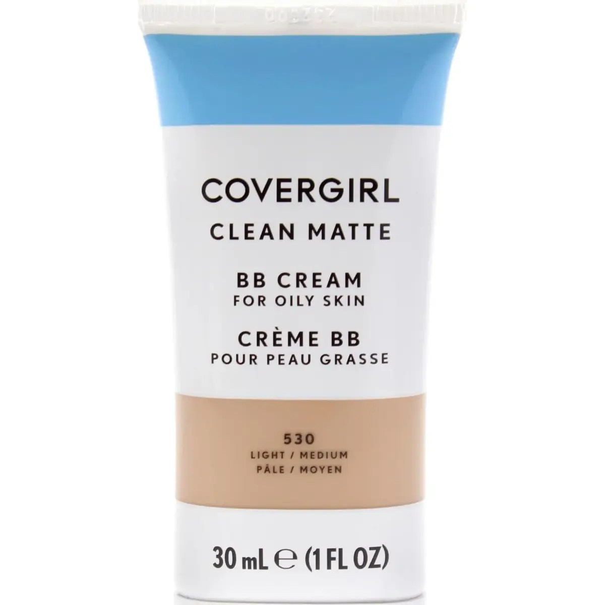 COVERGIRL Clean Matte BB Cream Light/Medium (29.57ml / 1 Fl Oz) | Oil-Free, Cruelty-Free Face Makeup - main product image