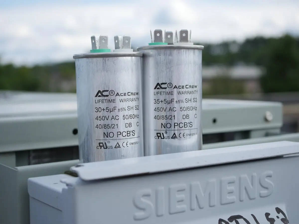 Ace Crew 40+5uF Dual Run Capacitor 370V/440V | HVAC Air Conditioner, Heat Pump, Fan Motor Start - view 7