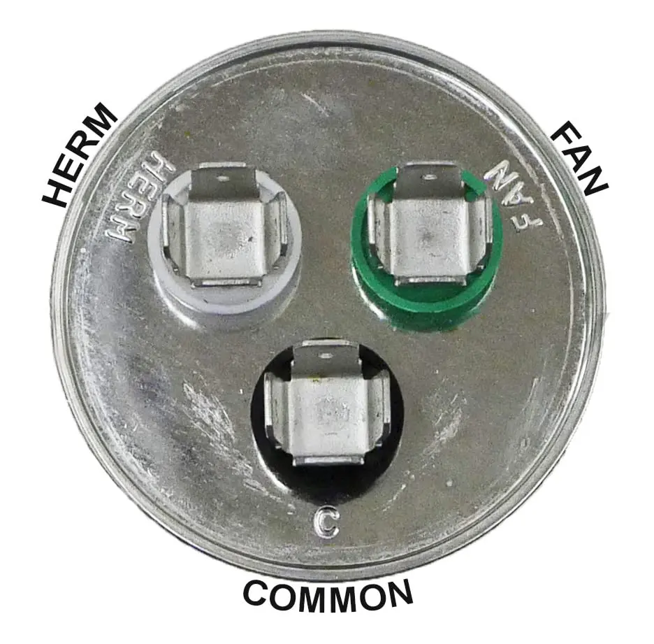Ace Crew 40+5uF Dual Run Capacitor 370V/440V | HVAC Air Conditioner, Heat Pump, Fan Motor Start - view 3