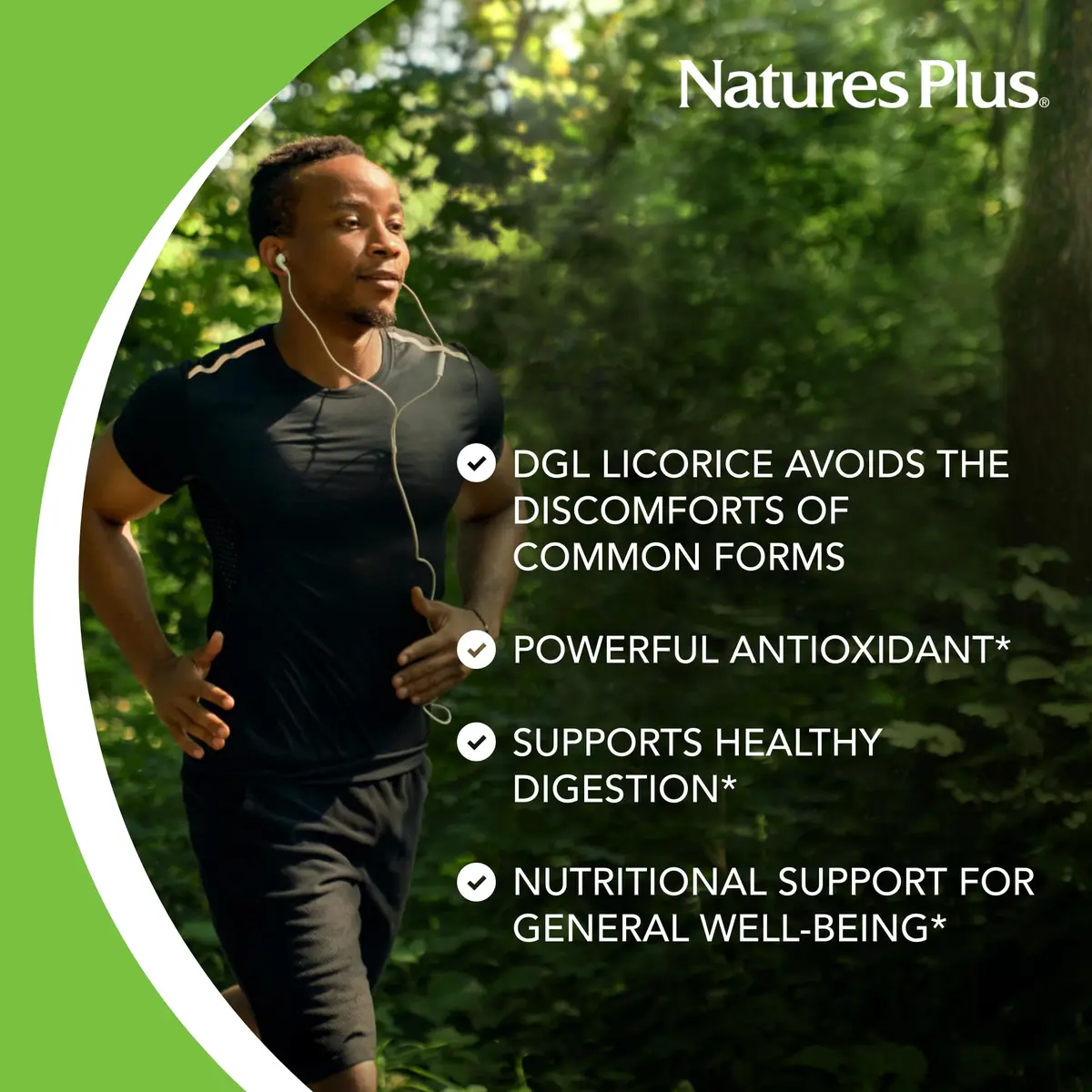 NaturesPlus Herbal Actives Licorice (DGL) 500 mg | Supports Digestion & Well-Being | Vegetarian, Gluten Free - view 4