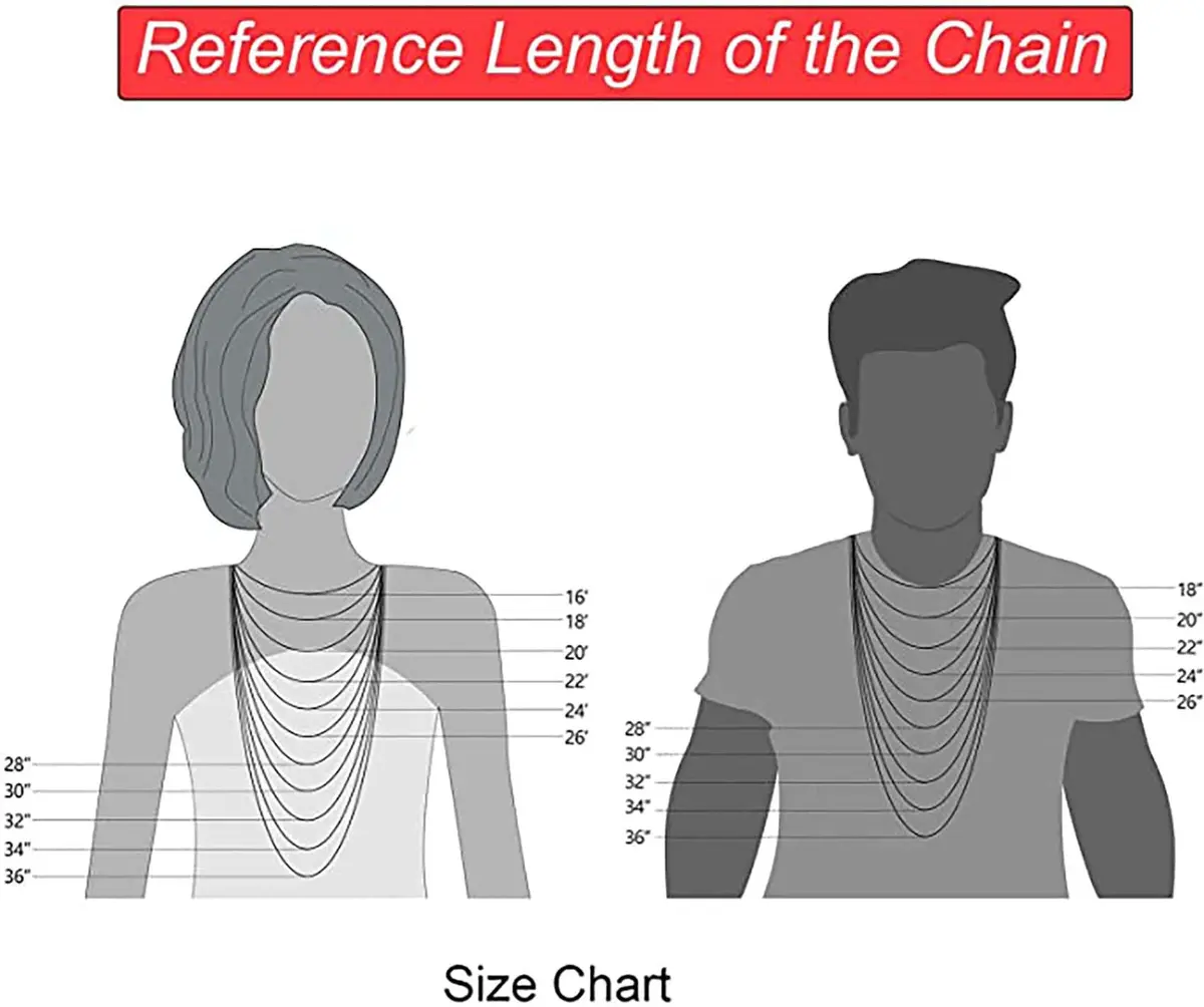 TRUSUPER Silver Color Style Titanium Stainless Steel Chain Necklace 18 inches (45.72 cm) | Unisex Italian Boston Link - view 5