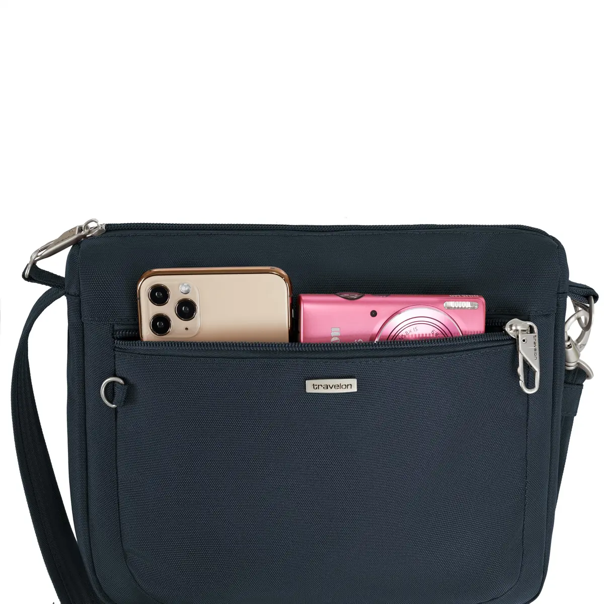 Travelon Anti-Theft Classic Small East/West Crossbody | RFID & Slash-Resistant Security - view 8