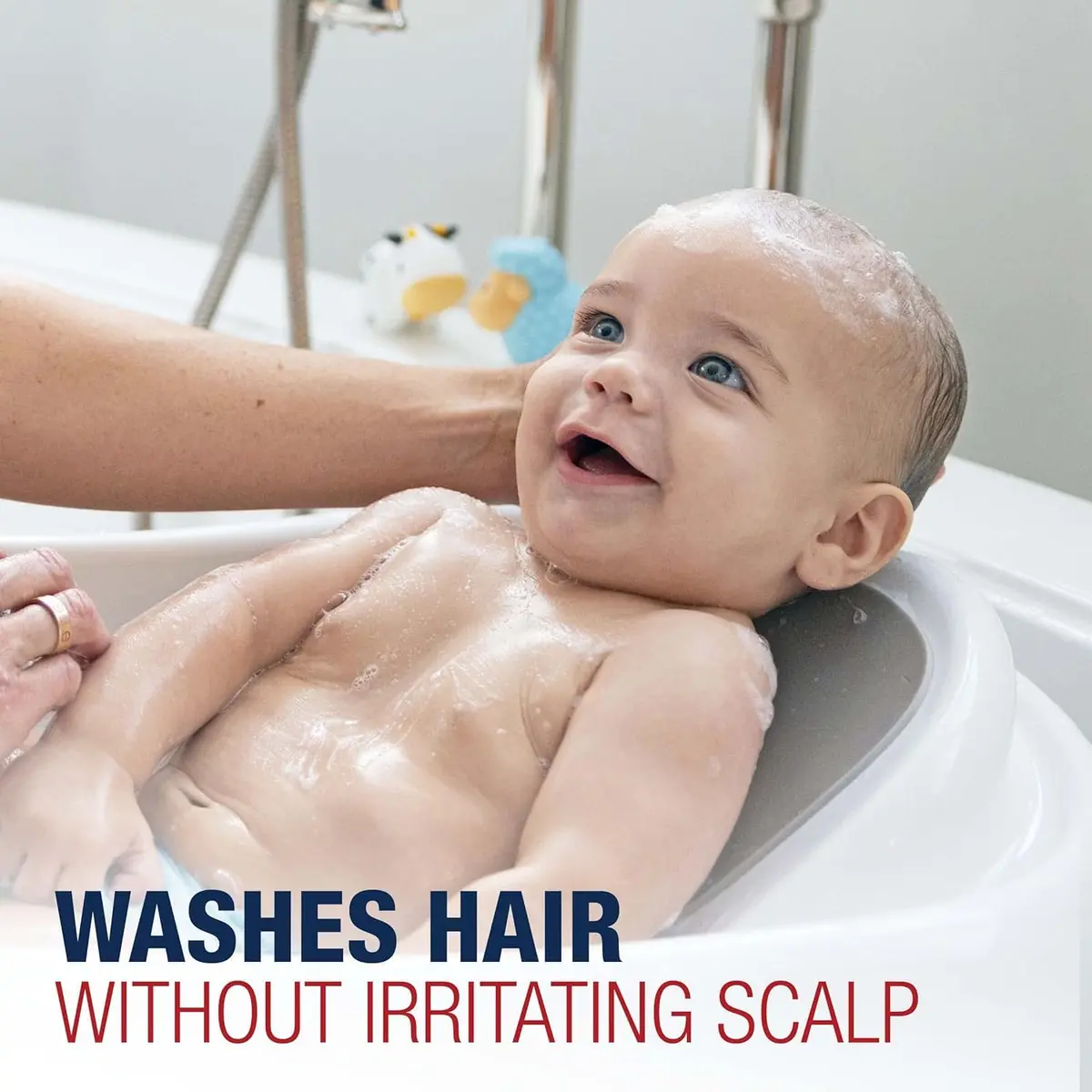 Aquaphor Baby Wash and Shampoo 500ml (16.9 fl. oz.) | Tear-Free Gentle Cleanser for Sensitive Skin - view 5