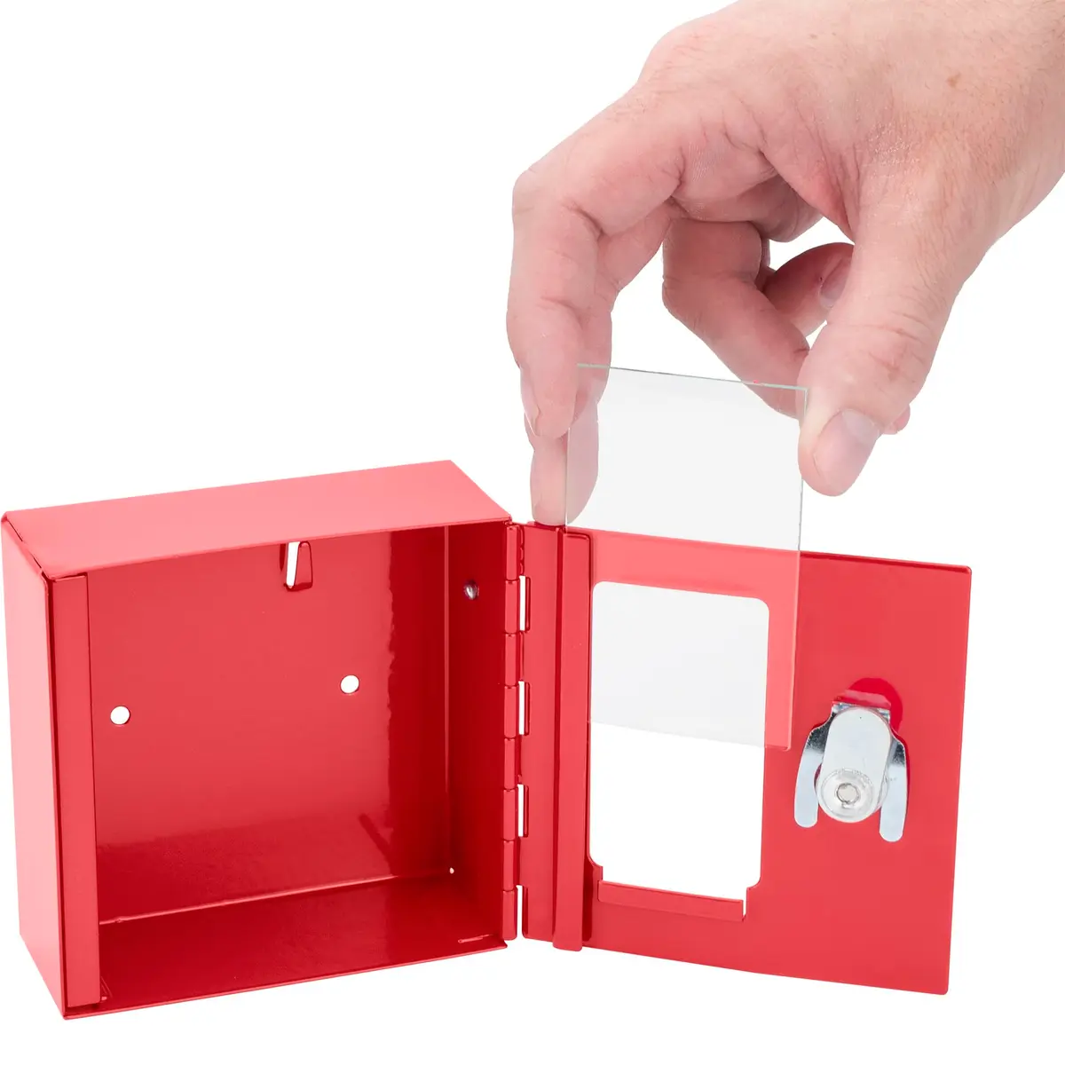 Barska Clear Glass Replacement Piece for AX11838 (3 Pieces) | Emergency Key Box Replacement - view 3