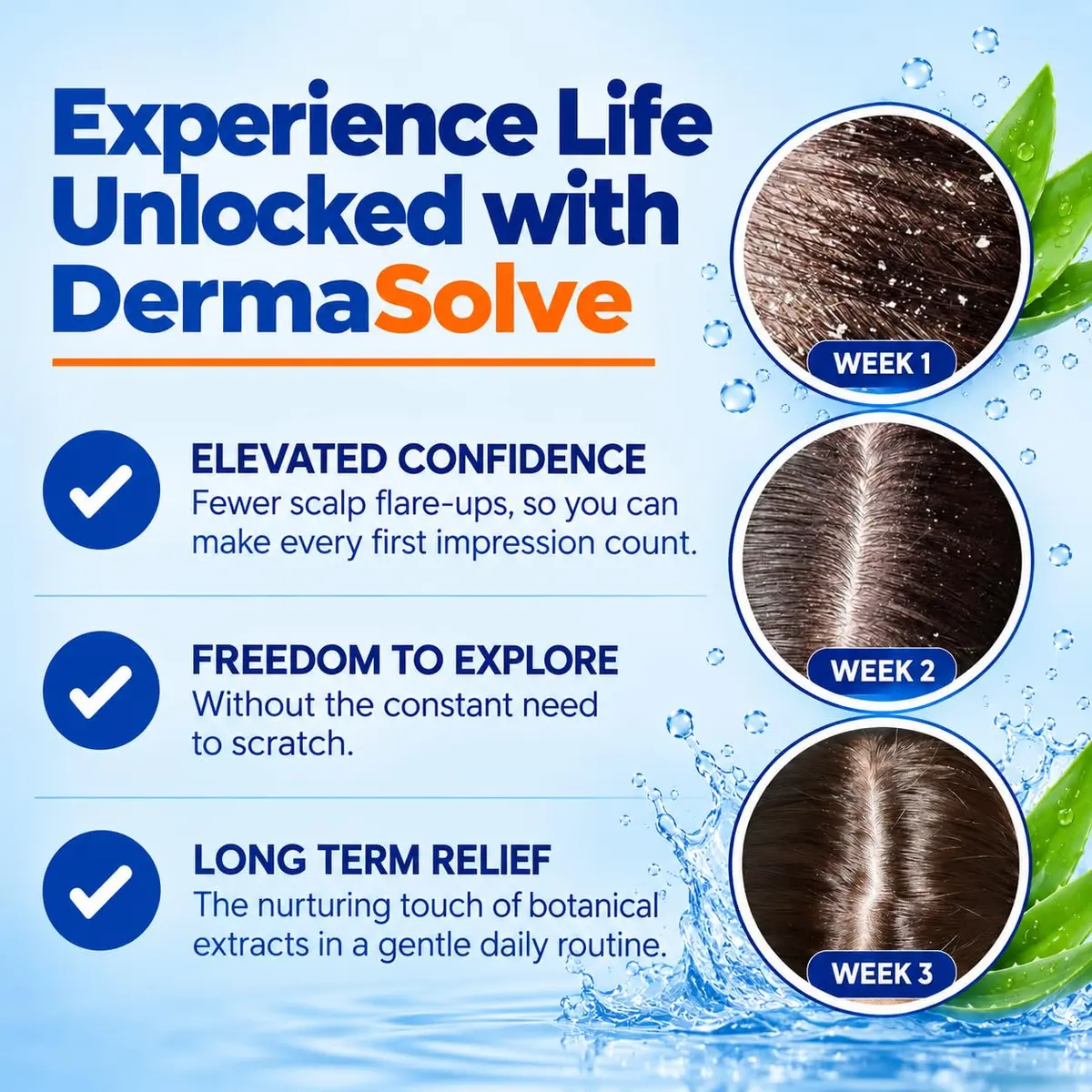 Dermasolve Scalp Oil for Dry Itchy Scalp 4 oz | Loosens Flakes & Buildup, Hypoallergenic, 2-Pack - view 5