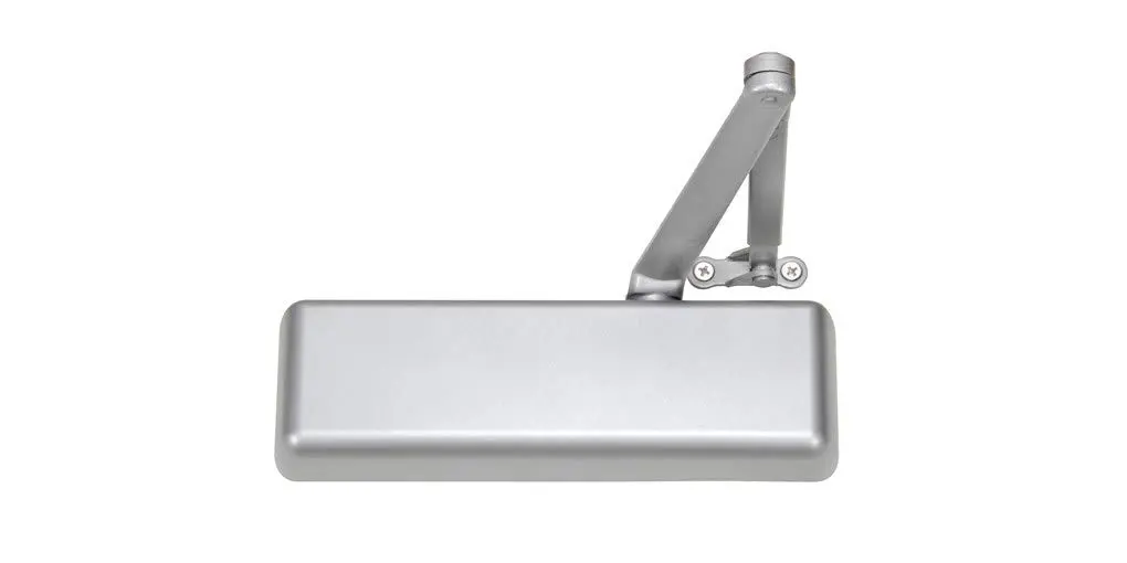 Norton Door Controls 410XTPNX689 Door Closer Silver | ANSI Grade 1 Certified Heavy Duty - main product image