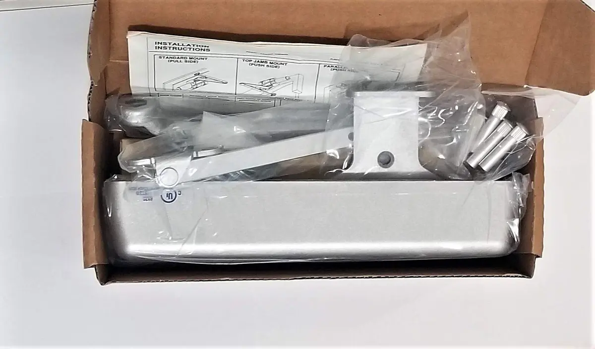 Norton Door Controls 410XTPNX689 Door Closer Silver | ANSI Grade 1 Certified Heavy Duty - view 6