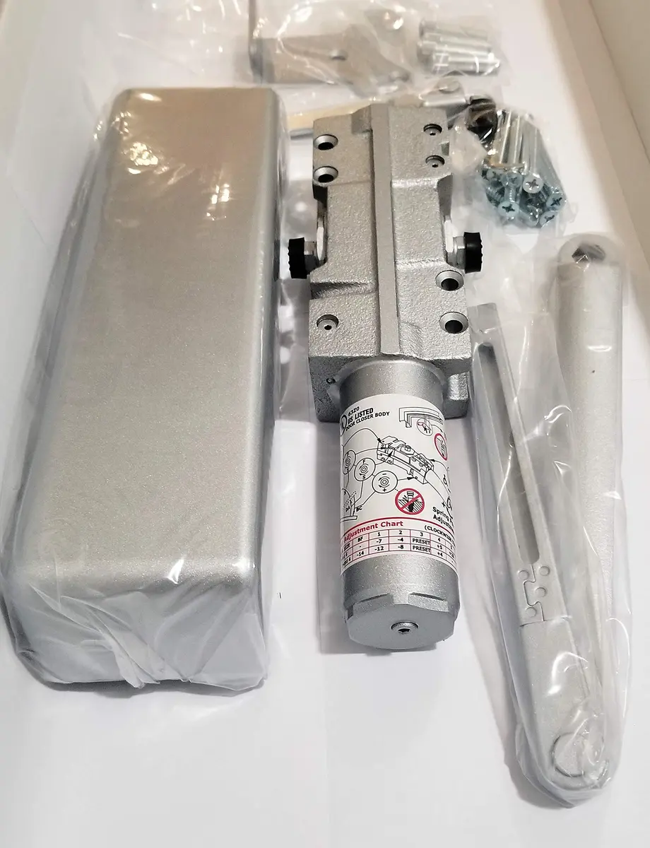 Norton Door Controls 410XTPNX689 Door Closer Silver | ANSI Grade 1 Certified Heavy Duty - view 3