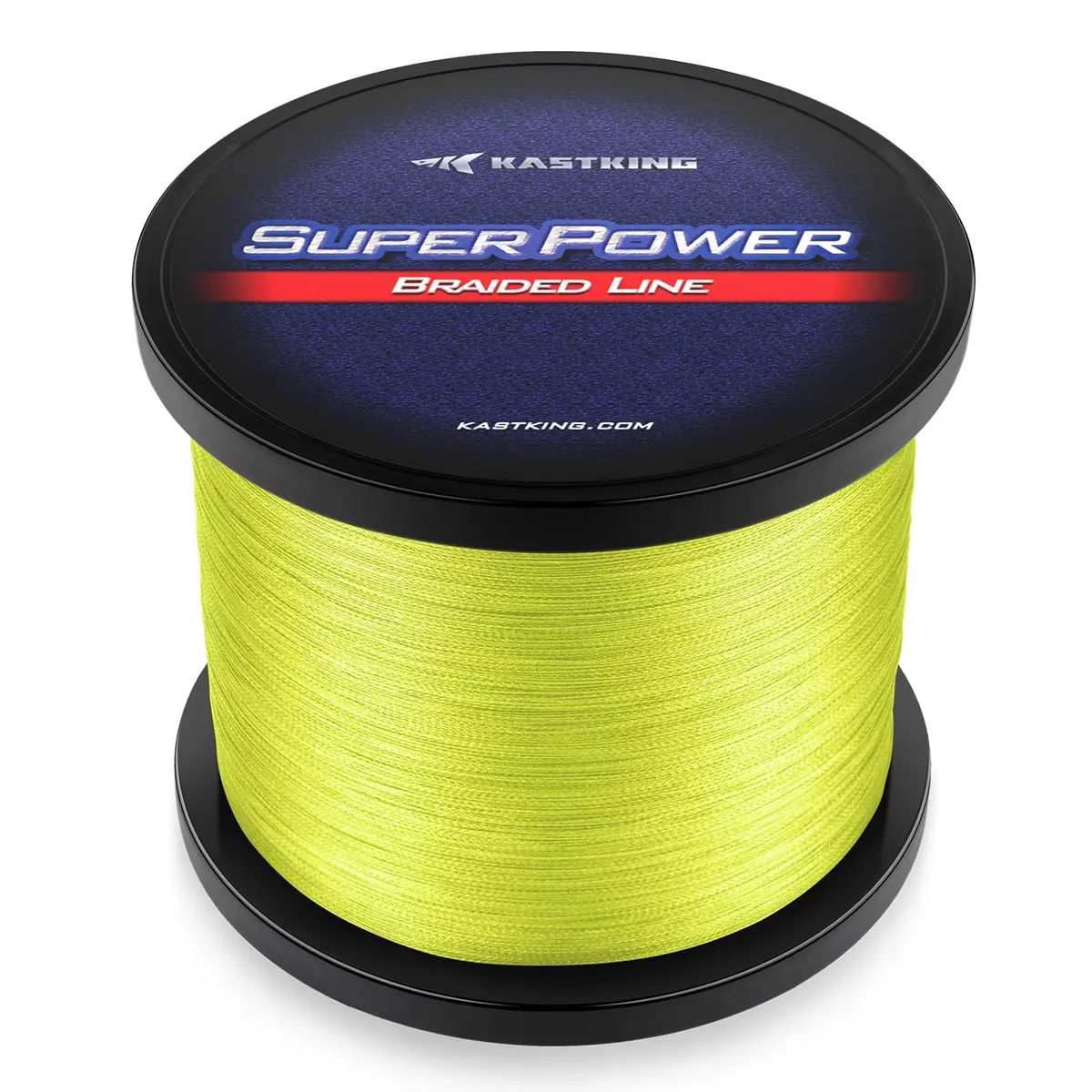 KastKing SuperPower Yellow Braid Line Series 300m (328yds) | 12LB Ultra High Sensitivity, Low Memory, Strong Knot - main product image