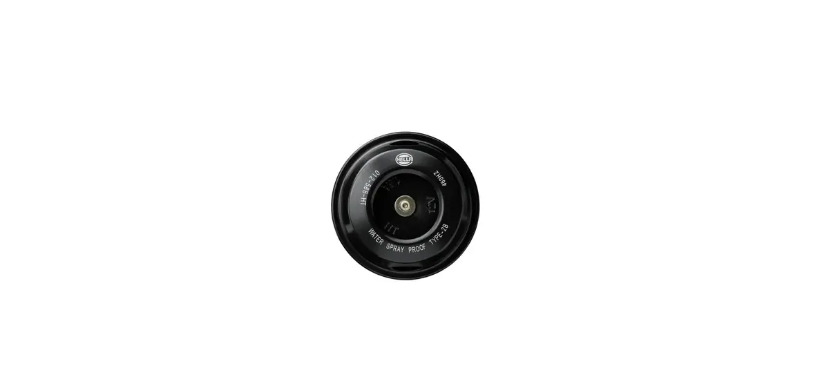 Hella 012588061 Motorcycle Series Black 12V Disc Horn | High Decibel Vehicle Horn for Bikes - view 3