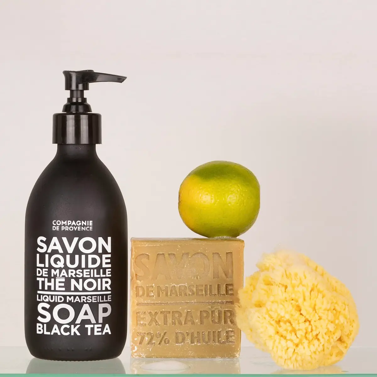 La Compagnie de Provence Savon de Marseille Liquid Soap, Black Tea, 16.7 Fl Oz | Luxurious French Hand & Body Wash - view 7
