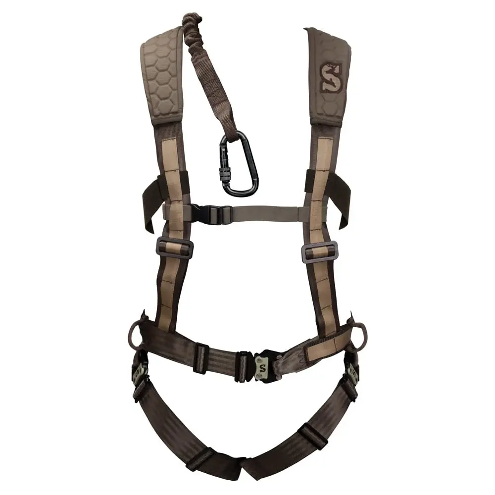 Summit Treestands Pro Safety Harness Medium Green | Military-Inspired MOLLE System - main product image