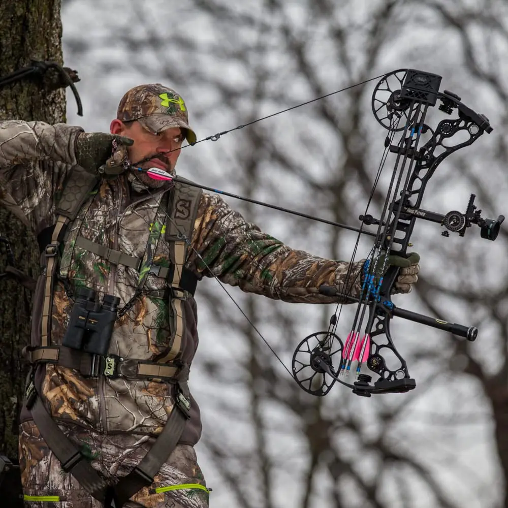 Summit Treestands Pro Safety Harness Medium Green | Military-Inspired MOLLE System - view 5