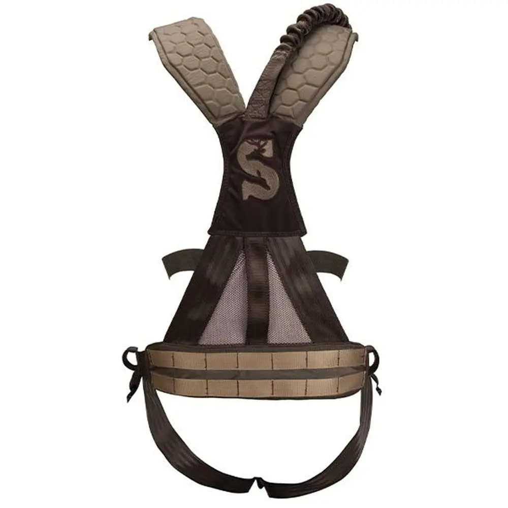 Summit Treestands Pro Safety Harness Medium Green | Military-Inspired MOLLE System - view 2