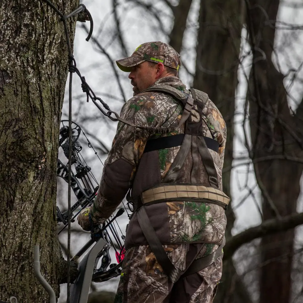 Summit Treestands Pro Safety Harness Medium Green | Military-Inspired MOLLE System - view 4