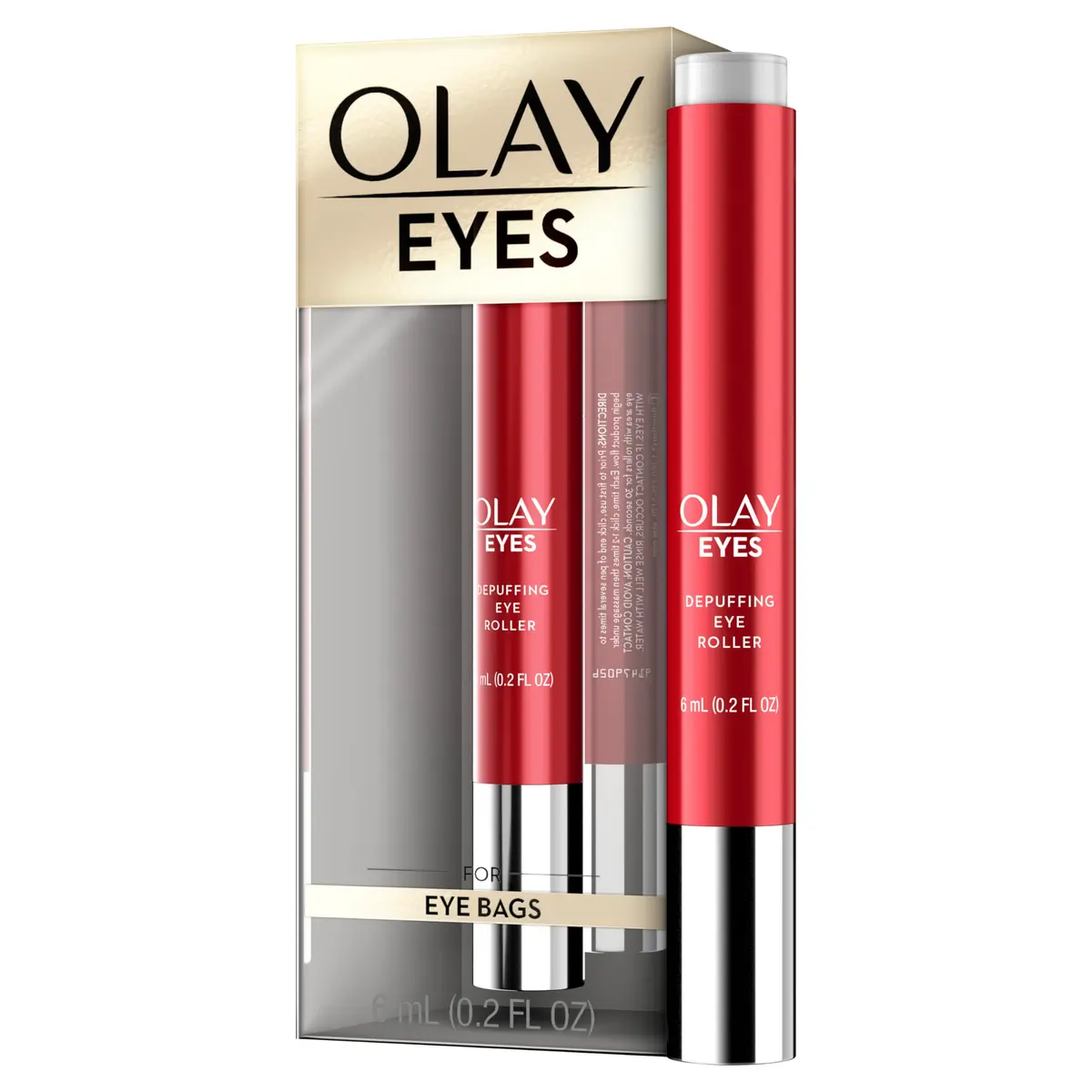 Olay Depuffing Eye Roller 0.2 Fl Oz (6ml) | Instantly Awakens Tired Eyes - main product image