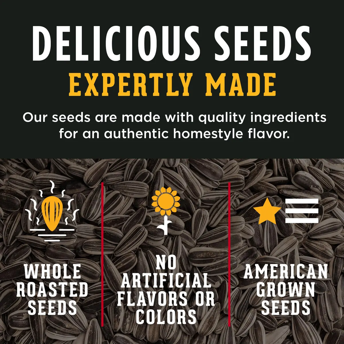 David Jumbo Sunflower Seeds Cracked Pepper Flavor 5.25 oz | Crunchy, Salted & Roasted - view 4