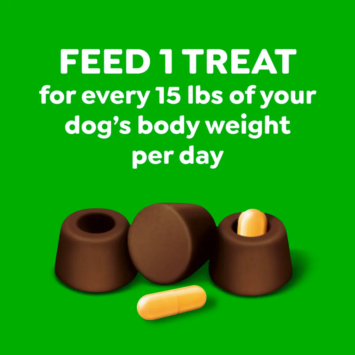 Greenies Pill Pockets Large Size Dog Treats Hickory Smoke 60 Count (15.8 oz / 448 g) | Vet-Recommended Pill Masking Treat - view 8
