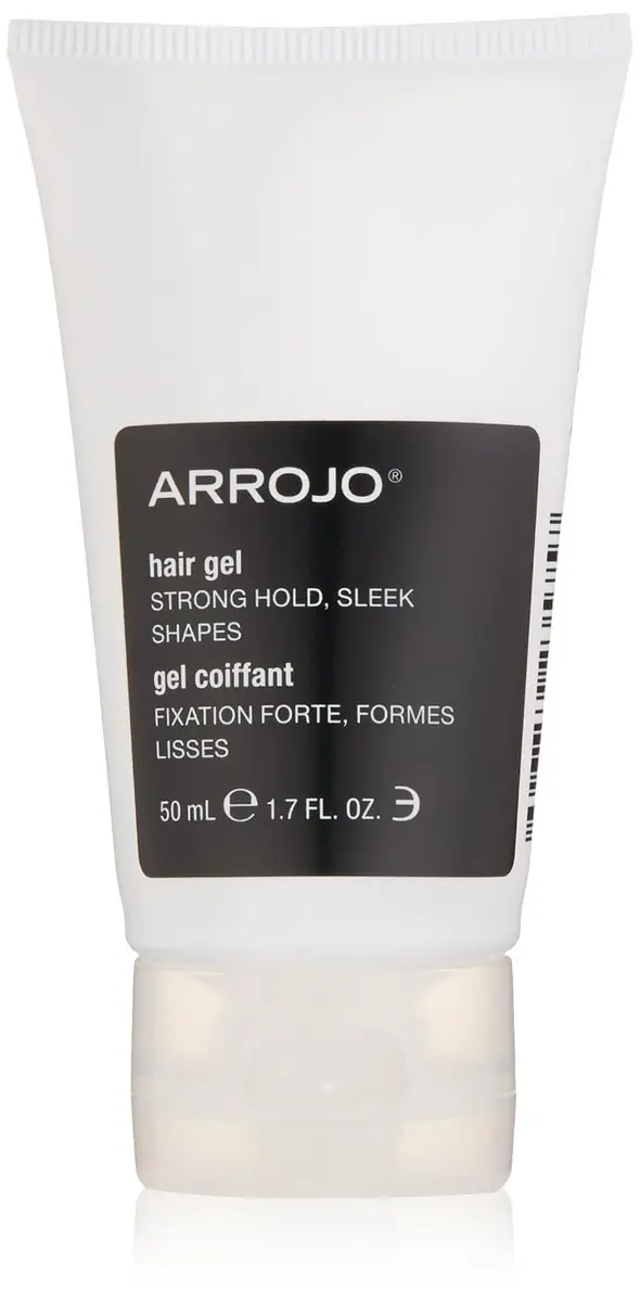 ARROJO Hair Gel, 1.7 Fl Oz | Strong Hold, Flake-Free, Nourishing with Vitamin B5 & Oat Proteins - main product image