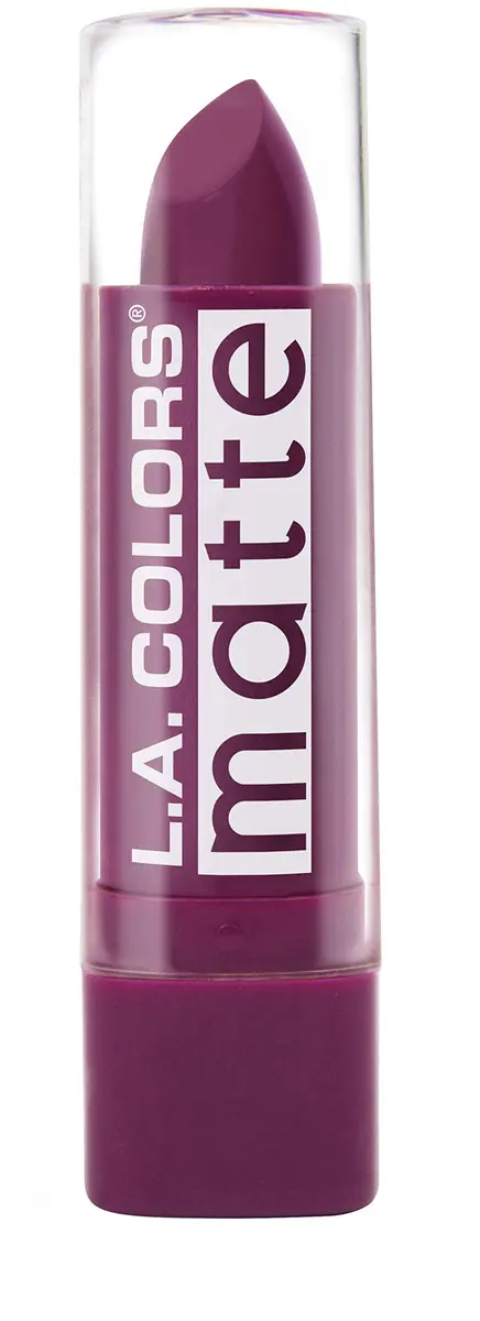 L.A. COLORS Matte Lip Color, Stay Put Plum CML513 | Long-Wearing, Fade-Resistant, Lightweight - main product image