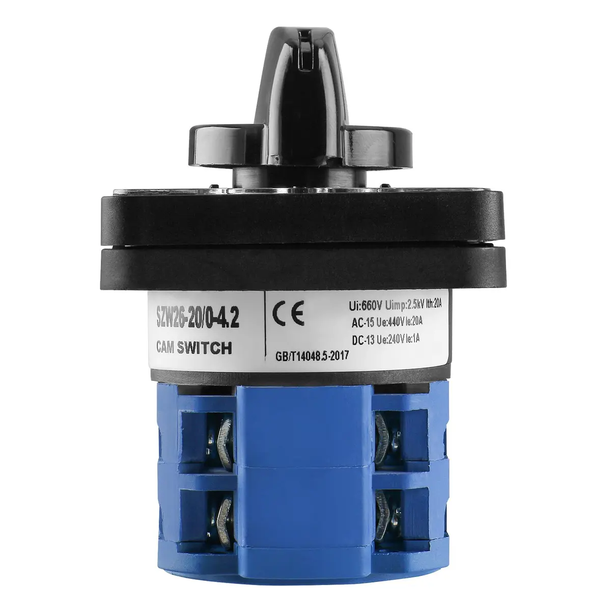 Baomain SZW26-20/0-4.2 20A 660V 5-Position Rotary Selector Switch | Industrial Control Panel Mount - view 8