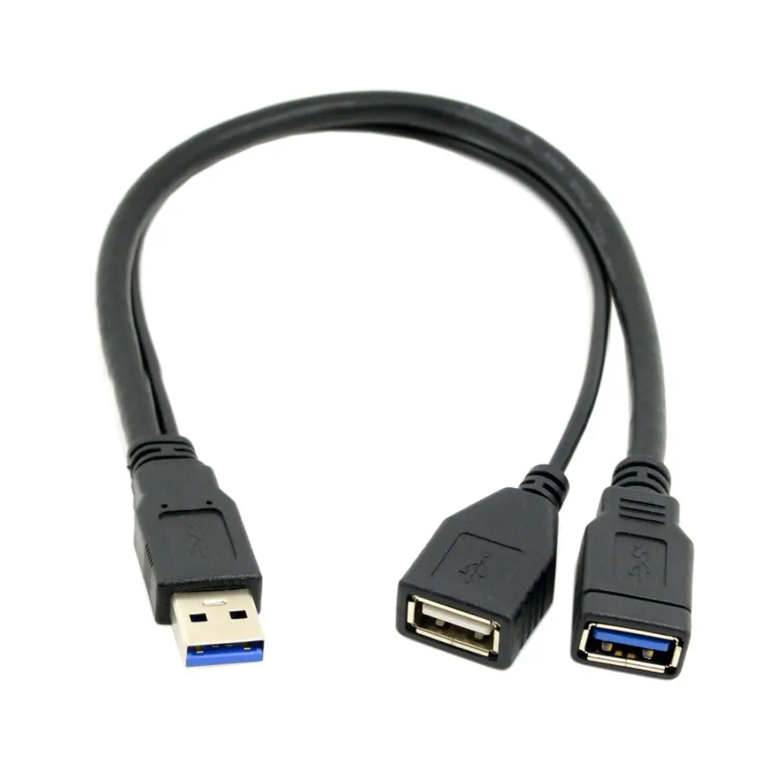 chenyang USB 3.0 Splitter Y Cable 1 Male to 2 Female | Extra Power Data Extension Cable for 2.5" Mobile Hard Disk - view 7