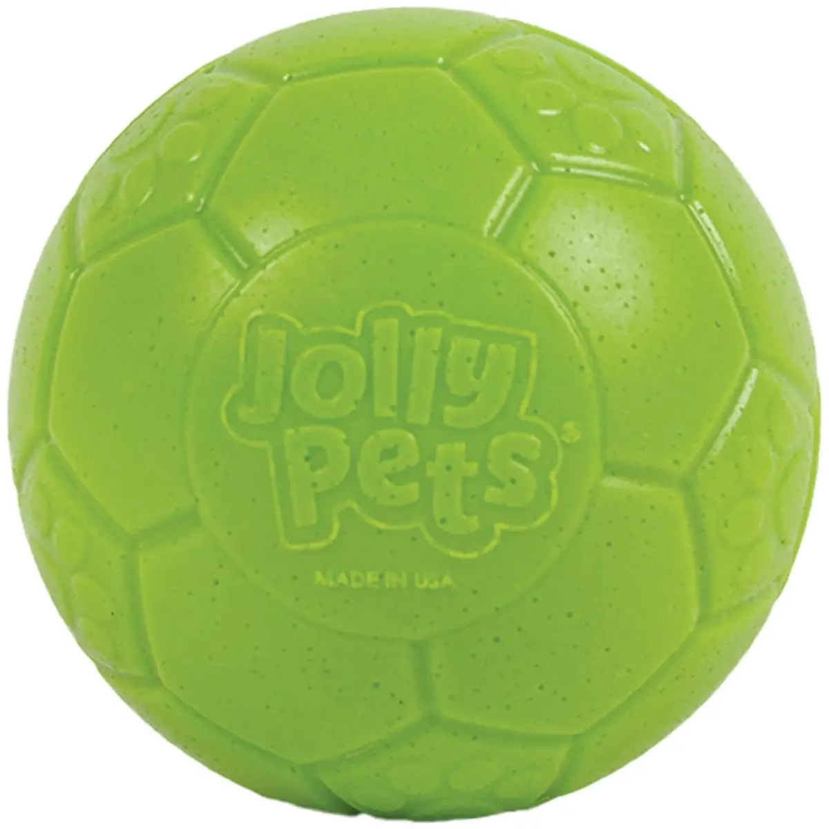 Jolly Pets Medium Soccer Ball Dog Toy 15.24 cm (6 inch) | Floating & Bouncing Fetch Ball for Dogs - main product image