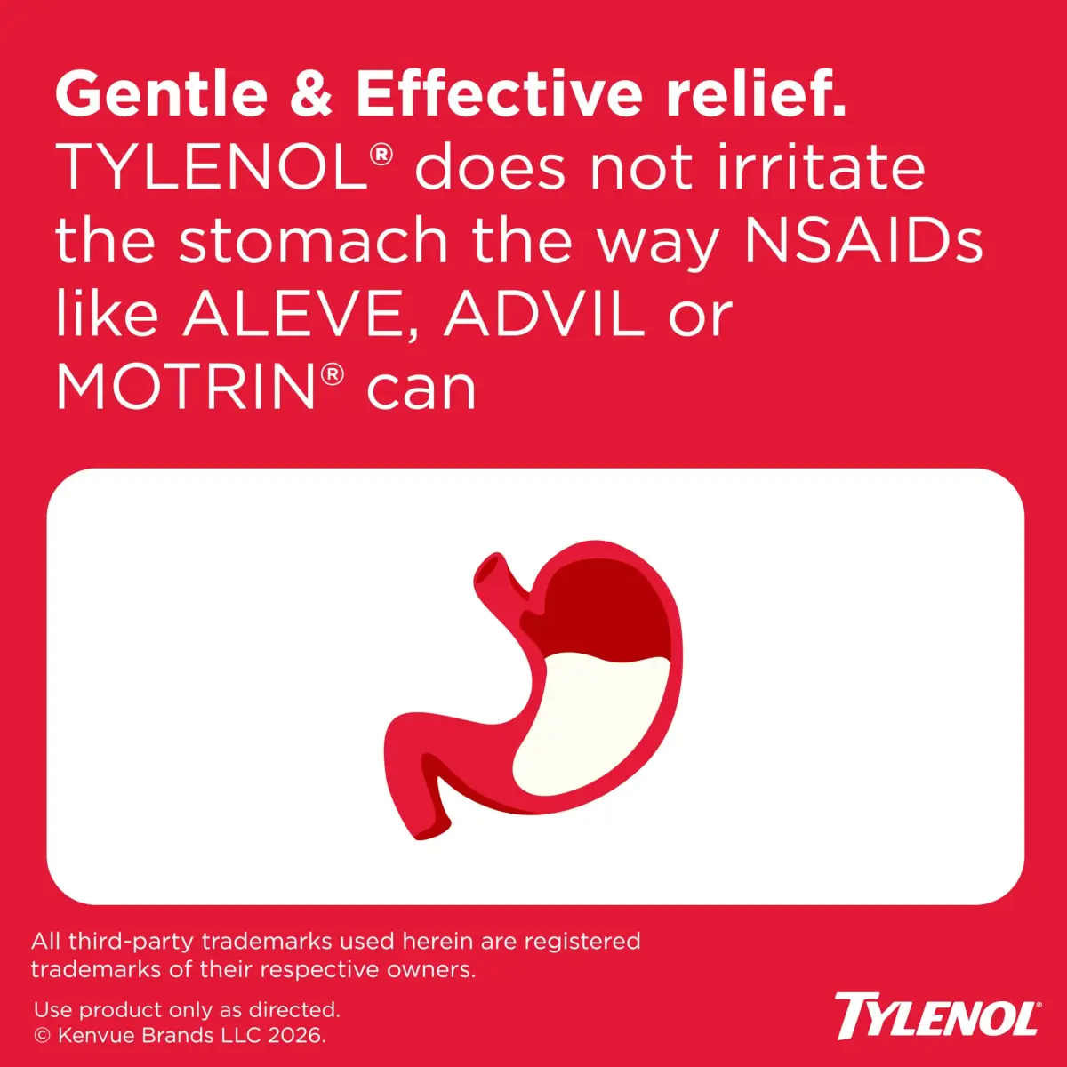 Tylenol Extra Strength Caplets, 500 mg Acetaminophen, 225 Count | Fast Pain Relief & Fever Reduction - view 3