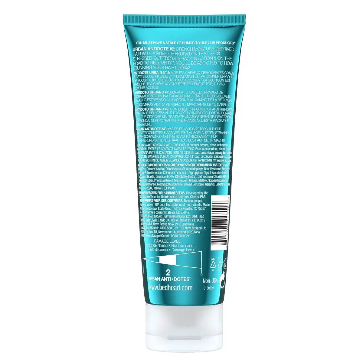 Bed Head Urban Anti Plus Dotes Recovery Conditioner 2.54 oz | Damage Level No.2, Moisture & Shine Boost - view 3