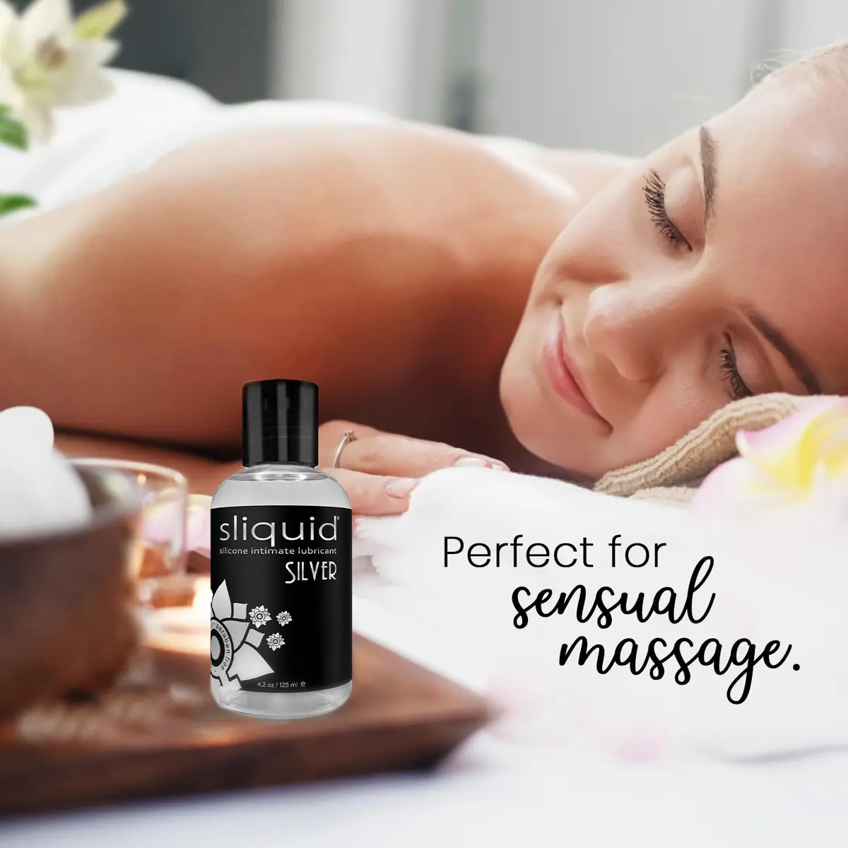 Sliquid Silver Intimate Lubricant 2 Fl Oz | Hypoallergenic Silicone Lube - view 6