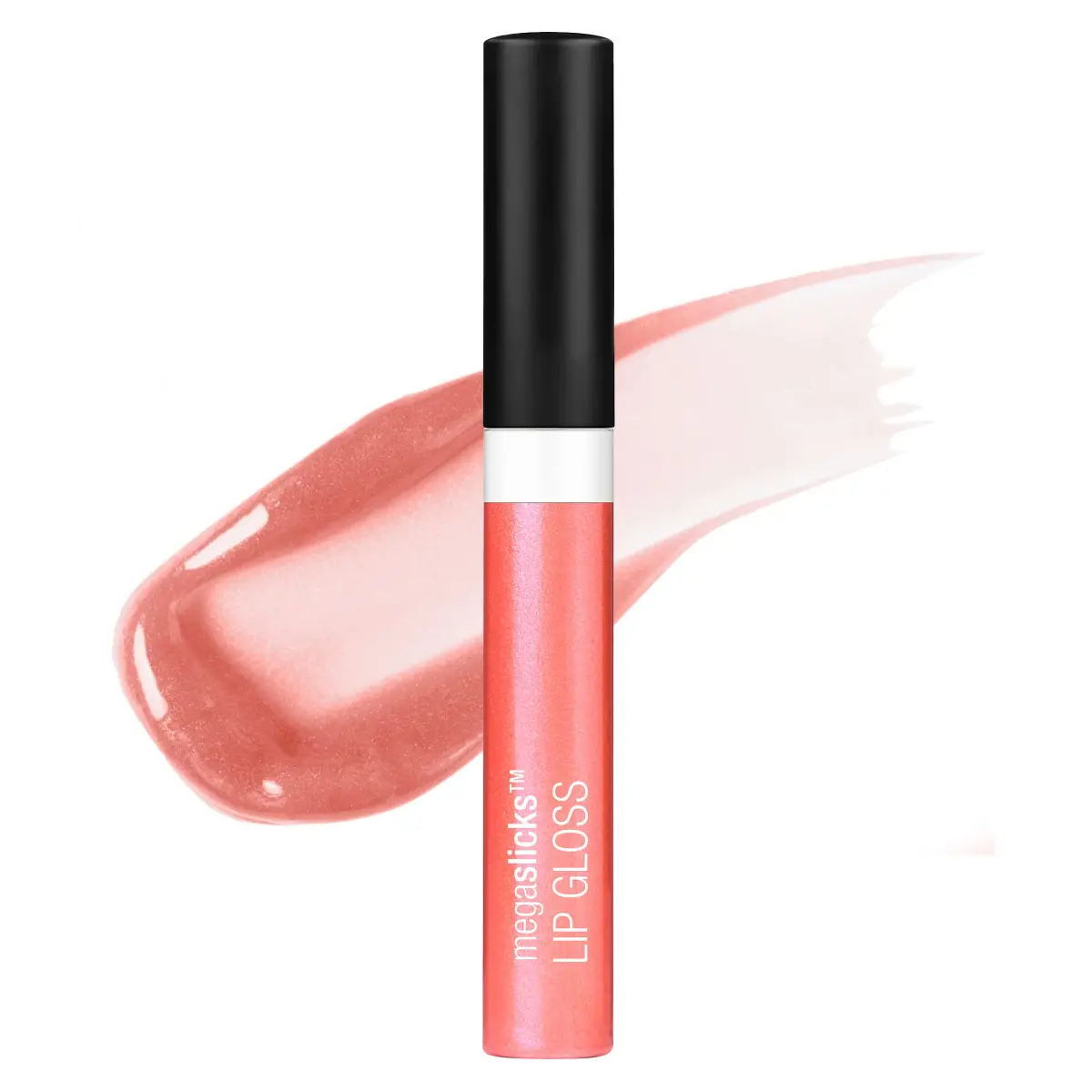 wet n wild MegaSlicks Lip Gloss Strawberry Ice 5.6ml (0.19 Fl Oz) | Ultra-Gloss High Shine Moisturizing - main product image